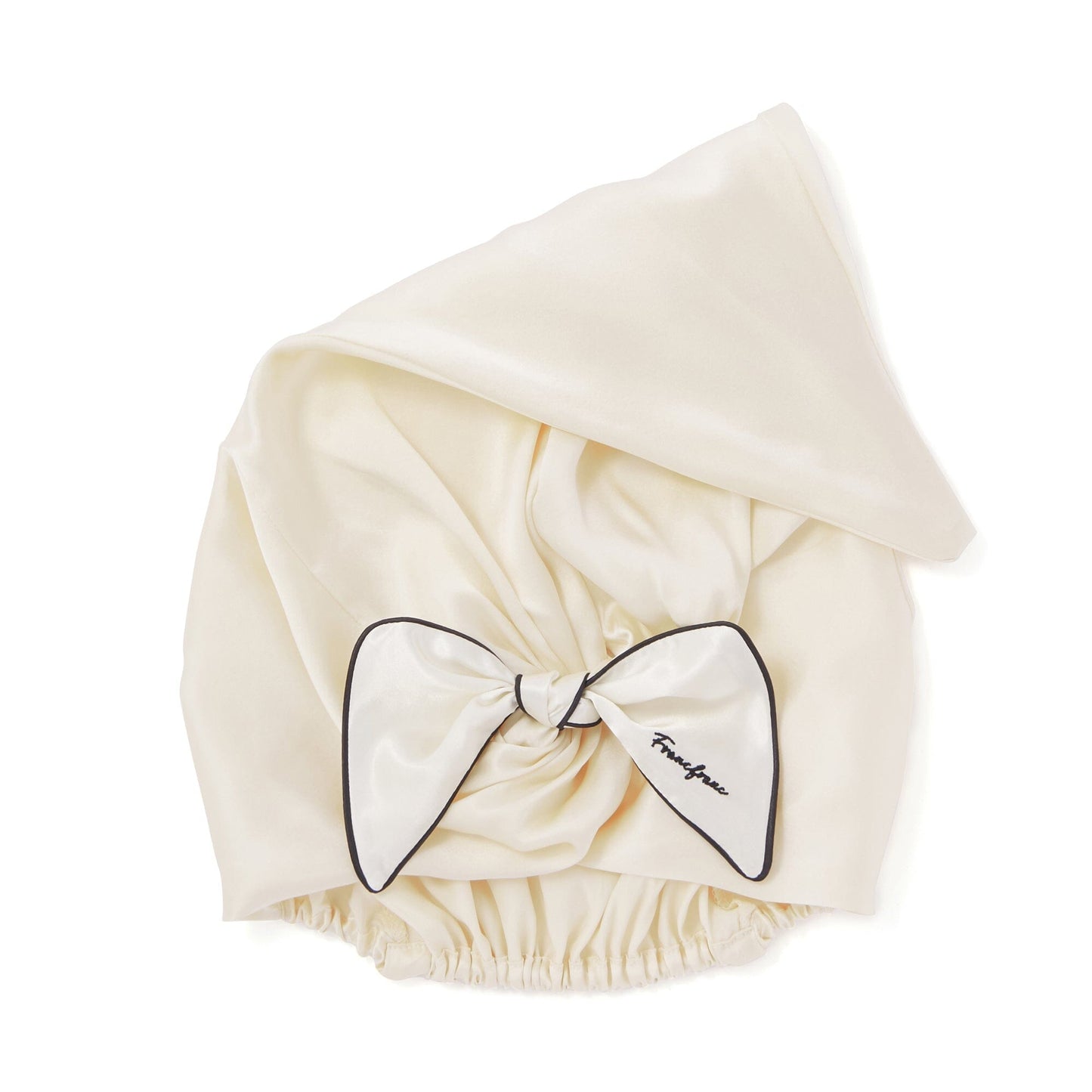 Silk Night Cap Long Ivory