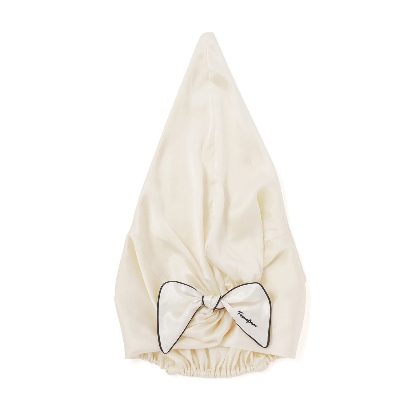 Silk Night Cap Long Ivory