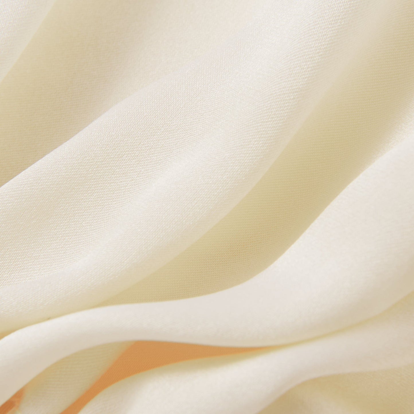 Silk Night Cap Long Ivory