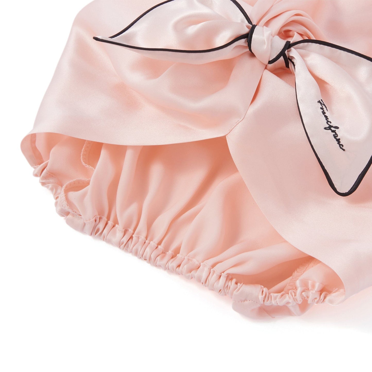 Silk Night Cap Long Pink