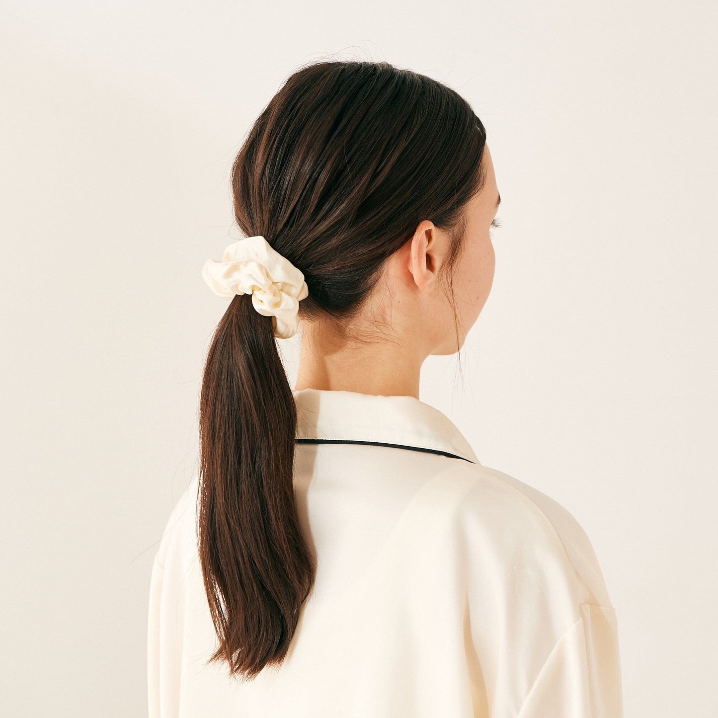Silk Chouchou 3Pcs Ivory