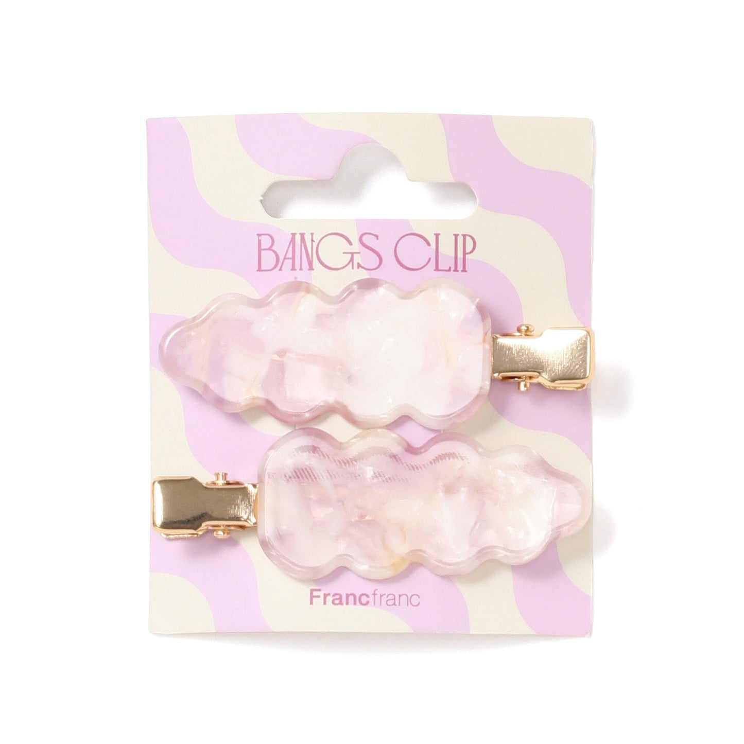 Bangs Clip Wave Light Purple