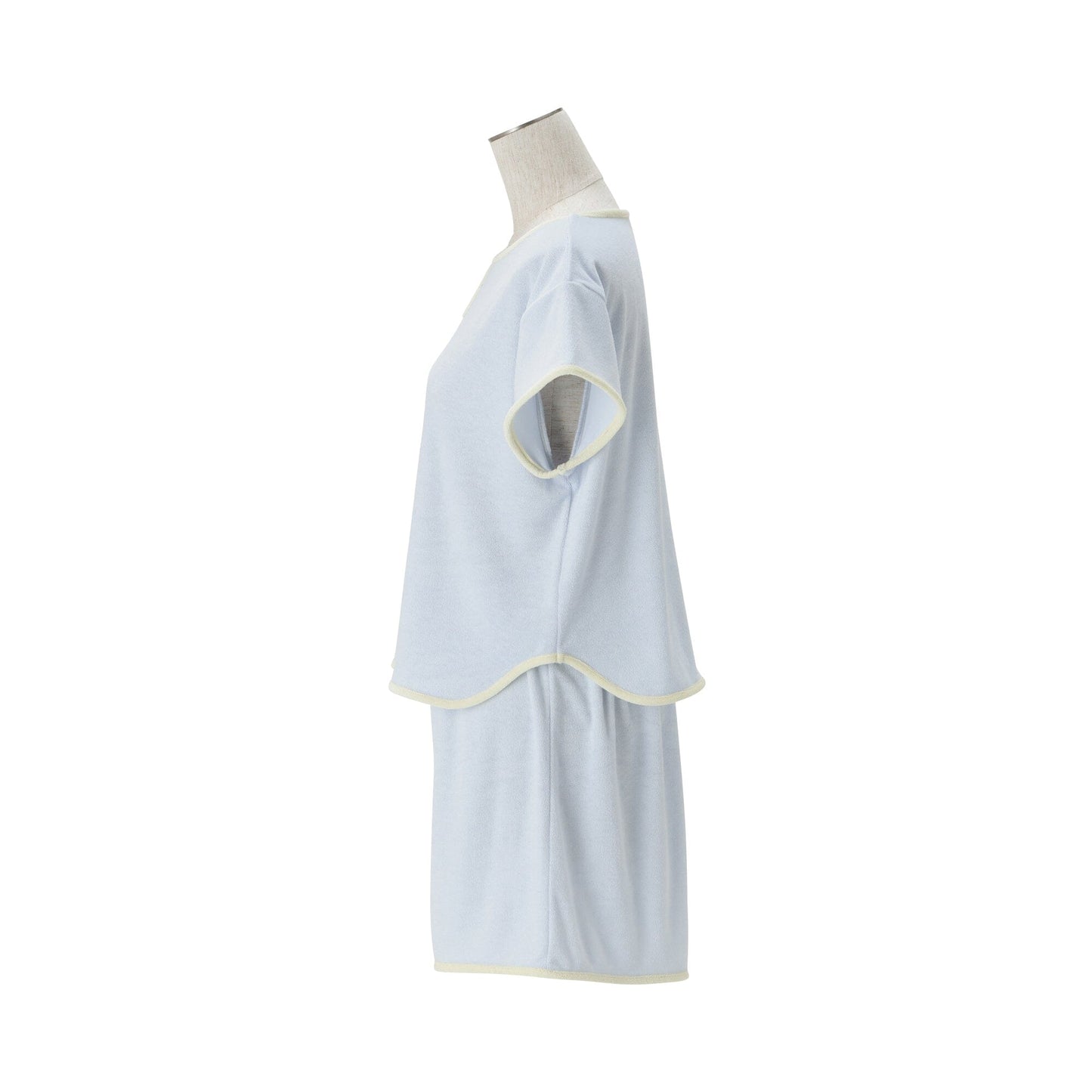 Cool Touch Pile Pajamas Light Blue