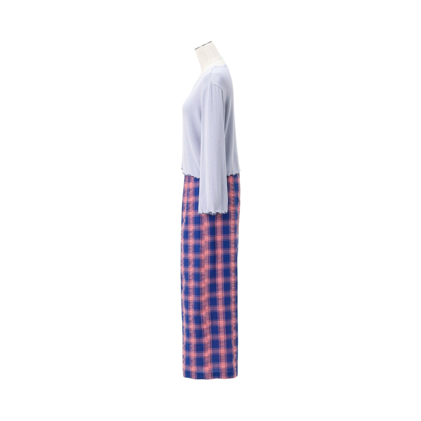 Check Pattern Roomwear Blue